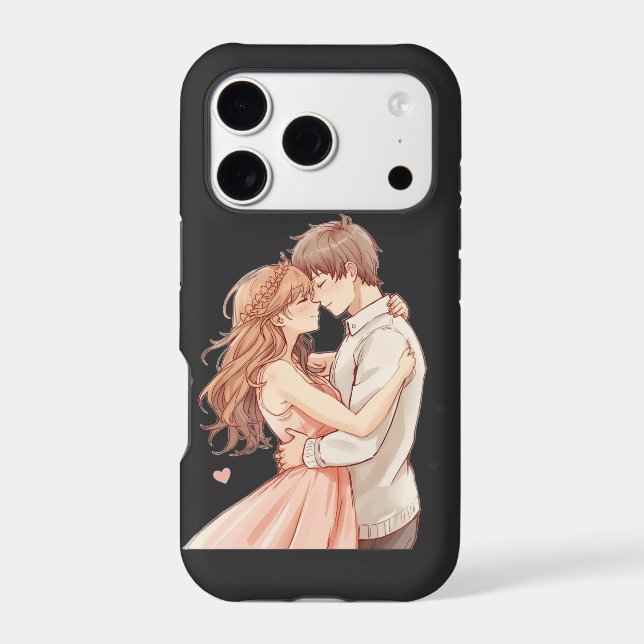 Romantic Anime Couple - Sweet Valentine Moment (Verso)