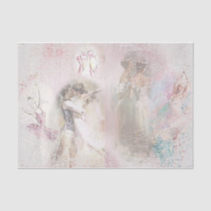Romantic Ballerina Design Series 7 Tissue Paper