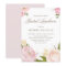 Romantic Blush Pink Flowers Bridal Luncheon