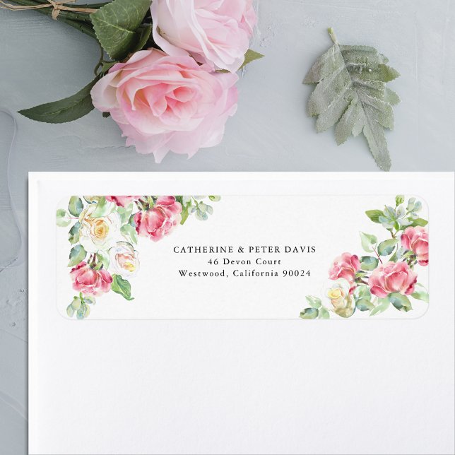 Romantic Blush Pink/Ivory Watercolor Roses Wedding (Creator Uploaded)