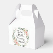 Romantic Botanical Wreath Mother's Day Quote Gift