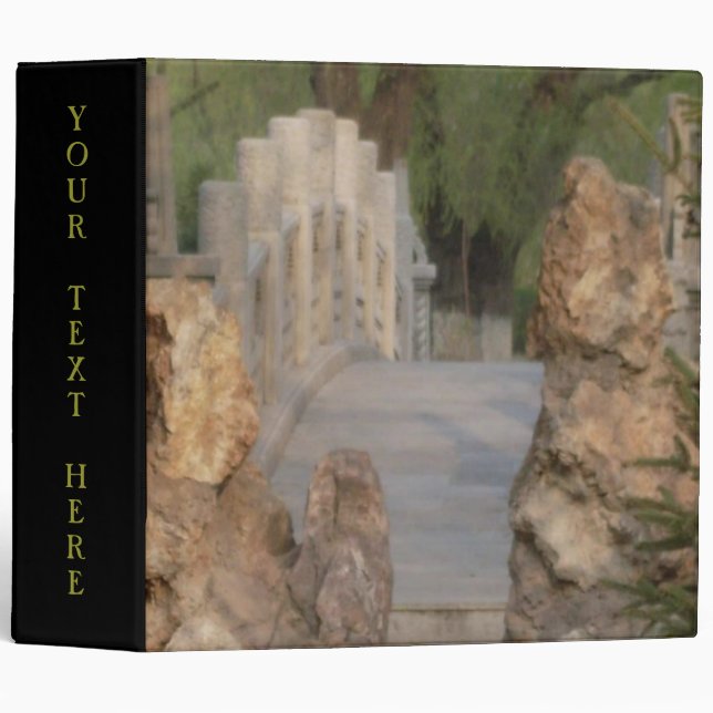 Romantic Bridge Avery Binder (Front/Spine)