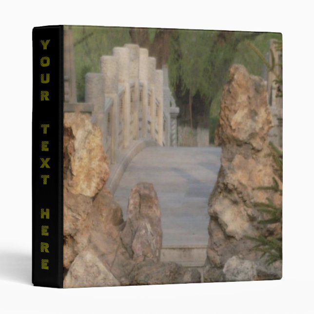 Romantic Bridge Avery Binder (Front/Spine)
