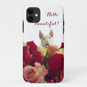 Romantic Bull Terrier iPhone 11 Case