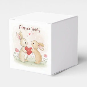 Romantic Bunny Card – Forever Yours Favor Box