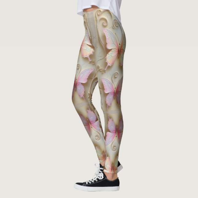 Romantic Butterfly Leggings (Left)