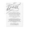 Romantic Calligraphy Details Enclosure Card