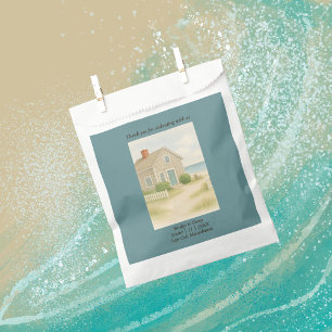 Romantic Cape Cod Coastal Wedding Favour Bag