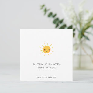 Romantic Card - Birthday Card - Best friend Card