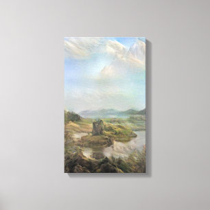Romantic Castle Stalker Canvas Print