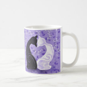 Romantic Cats Coffee Mug