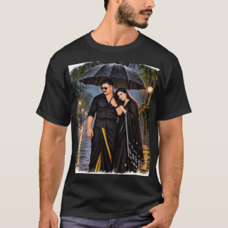 ROMANTIC CAUPE RAINY LOVE T- SHIRT