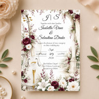 Romantic Cello Garden Elegance Wedding 