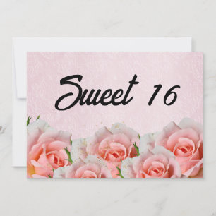Romantic chic floral foliage elegance  invitation