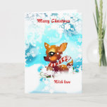 Romantic Christmas Holiday Card<br><div class="desc">Romantic Christmas greetings</div>