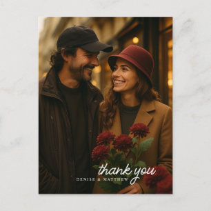 Romantic Chrysanthemum on Gossamer Pink Postcard