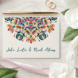 Romantic Classical Pearl Swan Floral Frame Wedding Envelope<br><div class="desc">Beautiful Invitation to celebrate Special occasions and festivals come with digital and e-invitations as per your request. We would love to replicate our designs to make multiple products like RSVP cards, labels envelopes, and more. Customization is available for ready-to-print on request at info@shamaurcreatif@gmail.com Look Forward to hearing from you :)...</div>