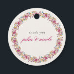 Romantic Classical Pearl Swan Floral Frame Wedding Favour Tags<br><div class="desc">Beautiful Invitation to celebrate Special occasions and festivals comes with digital and E-invitation as per your request. We would love to replicate our designs to make multiple products like rsvp cards, labels envelopes, and more. Customization is available for ready to print on request at info@shamaurcreatif@gmail.com. Look Forward to hearing from...</div>