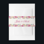 Romantic Classical Pearl Swan Floral Frame Wedding Invitation Belly Band<br><div class="desc">Beautiful Invitation to celebrate Special occasions and festivals comes with digital and E-invitation as per your request. We would love to replicate our designs to make multiple products like rsvp cards, labels envelopes, and more. Customization is available for ready to print on request at info@shamaurcreatif@gmail.com. Look Forward to hearing from...</div>