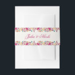 Romantic Classical Pearl Swan Floral Frame Wedding Invitation Belly Band<br><div class="desc">Beautiful Invitation to celebrate Special occasions and festivals comes with digital and E-invitation as per your request. We would love to replicate our designs to make multiple products like rsvp cards, labels envelopes, and more. Customization is available for ready to print on request at info@shamaurcreatif@gmail.com. Look Forward to hearing from...</div>