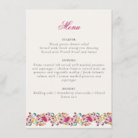 Romantic Classical Pearl Swan Floral Frame Wedding