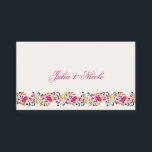 Romantic Classical Pearl Swan Floral Frame Wedding Place Card<br><div class="desc">Beautiful Invitation to celebrate Special occasions and festivals comes with digital and E-invitation as per your request. We would love to replicate our designs to make multiple products like rsvp cards, labels envelopes, and more. Customization is available for ready to print on request at info@shamaurcreatif@gmail.com. Look Forward to hearing from...</div>