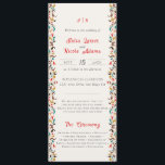 Romantic Classical Pearl Swan Floral Frame Wedding Program<br><div class="desc">Beautiful Invitation to celebrate Special occasions and festivals comes with digital and E-invitation as per your request. We would love to replicate our designs to make multiple products like rsvp cards, labels envelopes, and more. Customization is available for ready to print on request at info@shamaurcreatif@gmail.com. Look Forward to hearing from...</div>