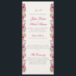 Romantic Classical Pearl Swan Floral Frame Wedding Program<br><div class="desc">Beautiful Invitation to celebrate Special occasions and festivals comes with digital and E-invitation as per your request. We would love to replicate our designs to make multiple products like rsvp cards, labels envelopes, and more. Customization is available for ready to print on request at info@shamaurcreatif@gmail.com. Look Forward to hearing from...</div>