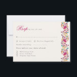 Romantic Classical Pearl Swan Floral Frame Wedding RSVP Card<br><div class="desc">Beautiful Invitation to celebrate Special occasions and festivals comes with digital and E-invitation as per your request. We would love to replicate our designs to make multiple products like rsvp cards, labels envelopes, and more. Customization is available for ready to print on request at info@shamaurcreatif@gmail.com. Look Forward to hearing from...</div>