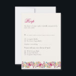 Romantic Classical Pearl Swan Floral Frame Wedding RSVP Card<br><div class="desc">Beautiful Invitation to celebrate Special occasions and festivals comes with digital and E-invitation as per your request. We would love to replicate our designs to make multiple products like rsvp cards, labels envelopes, and more. Customization is available for ready to print on request at info@shamaurcreatif@gmail.com. Look Forward to hearing from...</div>