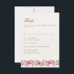 Romantic Classical Pearl Swan Floral Frame Wedding RSVP Card<br><div class="desc">Beautiful Invitation to celebrate Special occasions and festivals comes with digital and E-invitation as per your request. We would love to replicate our designs to make multiple products like rsvp cards, labels envelopes, and more. Customization is available for ready to print on request at info@shamaurcreatif@gmail.com. Look Forward to hearing from...</div>
