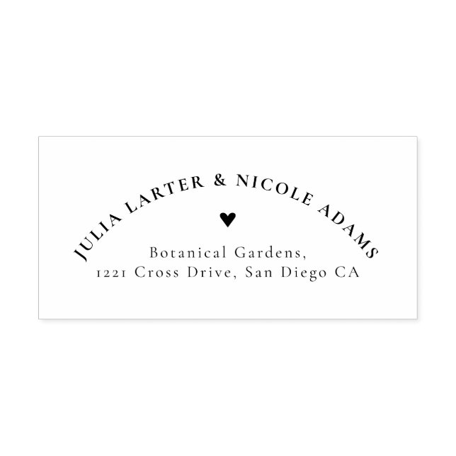 Romantic Classical Pearl Swan Floral Frame Wedding Self-inking Stamp (Design)