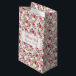 Romantic Classical Pearl Swan Floral Frame Wedding Small Gift Bag<br><div class="desc">Beautiful Invitation to celebrate Special occasions and festivals comes with digital and E-invitation as per your request. We would love to replicate our designs to make multiple products like rsvp cards, labels envelopes, and more. Customization is available for ready to print on request at info@shamaurcreatif@gmail.com. Look Forward to hearing from...</div>