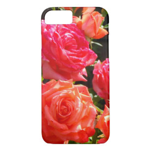 Romantic Coral Roses Case-Mate iPhone Case