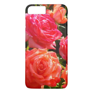 Romantic Coral Roses Case-Mate iPhone Case