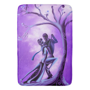Romantic Couple Dance the Tango Bath Mat