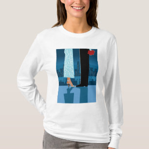 Romantic Couple in City T-Shirt
