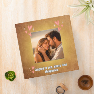 Romantic Couple Memories Album Binder