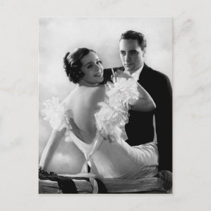 Romantic Couple Postcard