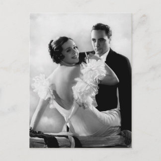 Romantic Couple Postcard