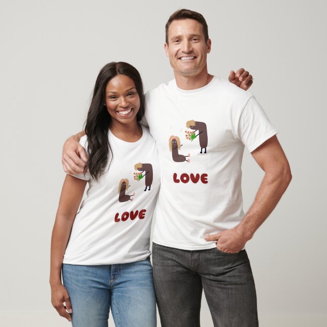 Romantic couple T-Shirt (Unisex)
