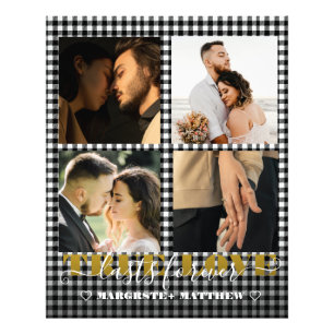 Romantic Couple True Love 4 Photo & Quote  Print