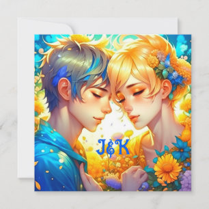 Romantic Couple's Gift   Anime Boy and Girl