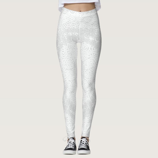 Romantic Crochet Leggings (Front)