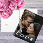 Romantic Custom Photo Love Script Make it Unique Planner<br><div class="desc">Love is in the air, this design is simple and romantic; and it does the talking for you. A symbol or representation of love, you just need to upload your favourite photo to customize it and make it unique. Love script typography is also customizable, for you to personalize it with...</div>