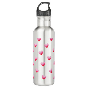 Romantic Cute Red Heart    710 Ml Water Bottle