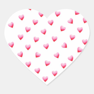 Romantic Cute Red Heart     Sticker