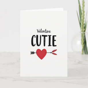 Romantic Cutie Heart Card