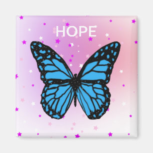Romantic Dance Butterfly Magnet