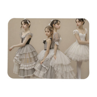 Romantic dancers magnet